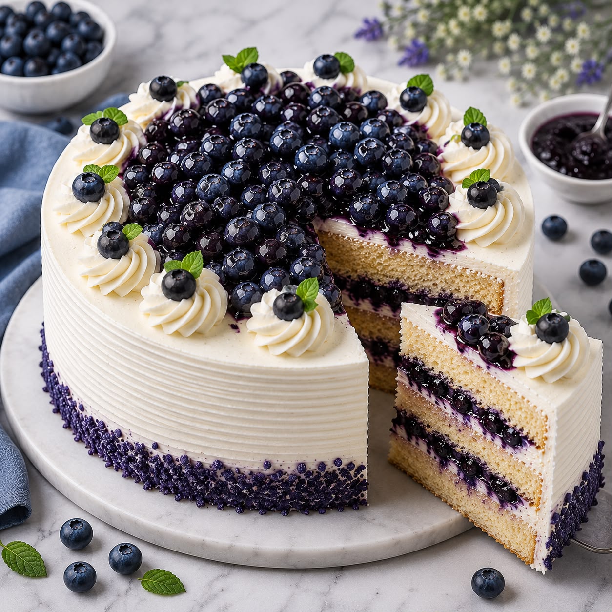 Blueberry Cake
