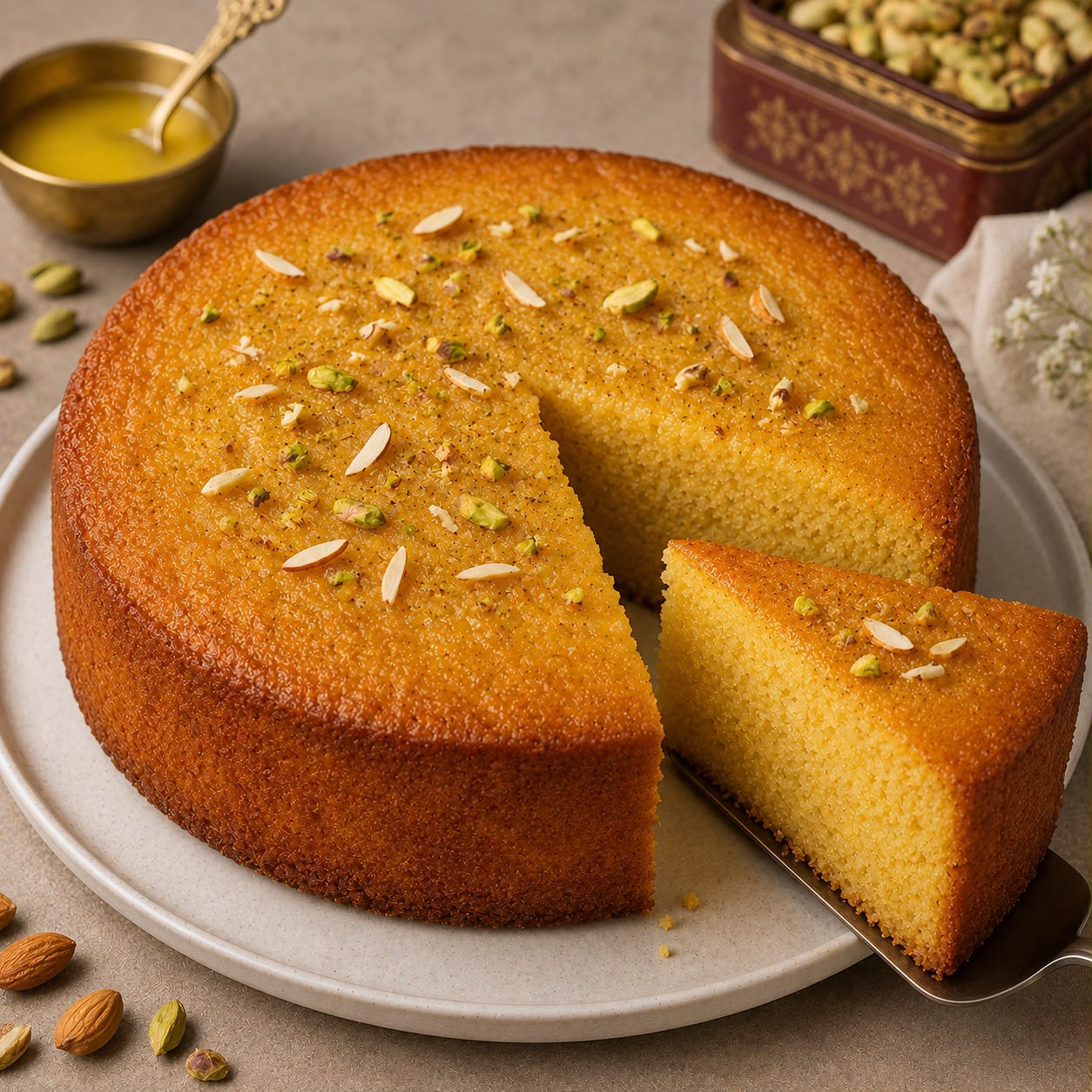 Ghee Cake