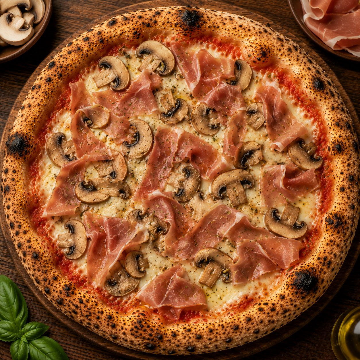 Prosciutto e Funghi